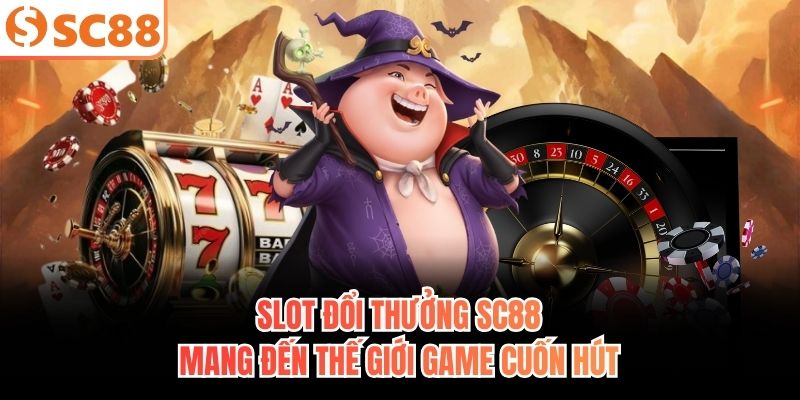 Slot đổi thưởng SC88 mang đến thế giới game cuốn hút