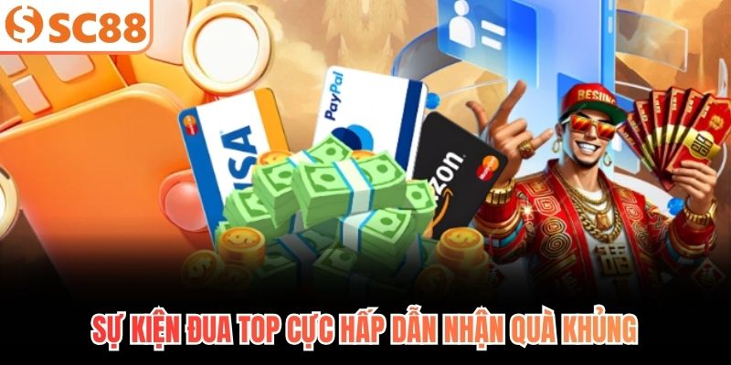 Sự kiện đua top cực hấp dẫn nhận quà khủng